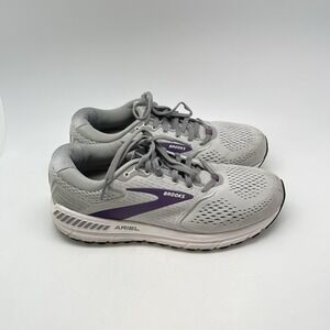 Brooks‎ Sneakers Womens 10 Wide Ariel 20 1203151D009 Gray Running Athletic Shoes